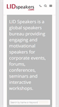 Mobile Screenshot of lidspeakers.com